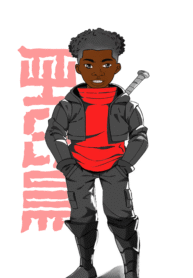 SECRET NINJA ACADEMY – AFROME- Cover2