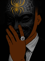 THE ANANSE (SCROLL, MASK OF ANANSE)- AFROME2