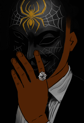 THE ANANSE (SCROLL, MASK OF ANANSE)- AFROME2